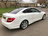 USED 2012 61 MERCEDES-BENZ C CLASS 1.8 C180 BLUEEFFICIENCY AMG SPORT 2d 156 BHP Stunning Low Mileage And Big Specification AMG Petrol Coupe !