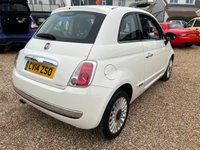USED 2014 14 FIAT 500 0.9 TWINAIR LOUNGE 3d 85 BHP Panoramic Roof + Bluetooth Phone