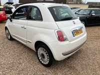 USED 2014 14 FIAT 500 0.9 TWINAIR LOUNGE 3d 85 BHP Panoramic Roof + Bluetooth Phone