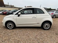 USED 2014 14 FIAT 500 0.9 TWINAIR LOUNGE 3d 85 BHP Panoramic Roof + Bluetooth Phone