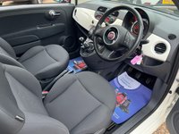 USED 2014 14 FIAT 500 0.9 TWINAIR LOUNGE 3d 85 BHP Panoramic Roof + Bluetooth Phone