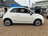 USED 2014 14 FIAT 500 0.9 TWINAIR LOUNGE 3d 85 BHP Panoramic Roof + Bluetooth Phone