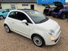 USED 2014 14 FIAT 500 0.9 TWINAIR LOUNGE 3d 85 BHP Panoramic Roof + Bluetooth Phone