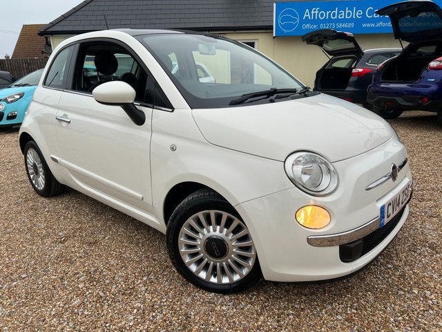 2014 14 Fiat 500 0.9 TWINAIR LOUNGE 3d 85 BHP