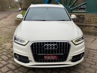 USED 2012 62 AUDI Q3 2.0 TDI S LINE 5d 138 BHP Q3 S-LINE 2.0 TDi - 1/2 LEATHER - 6SPD MANUAL - BLUETOOTH/AUDIO STREAMING - 2 FORMER KEEPERS - HIGHER MILES BUT LOWER PRICE