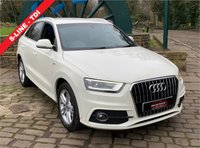USED 2012 62 AUDI Q3 2.0 TDI S LINE 5d 138 BHP Q3 S-LINE 2.0 TDi - 1/2 LEATHER - 6SPD MANUAL - BLUETOOTH/AUDIO STREAMING - 2 FORMER KEEPERS - HIGHER MILES BUT LOWER PRICE