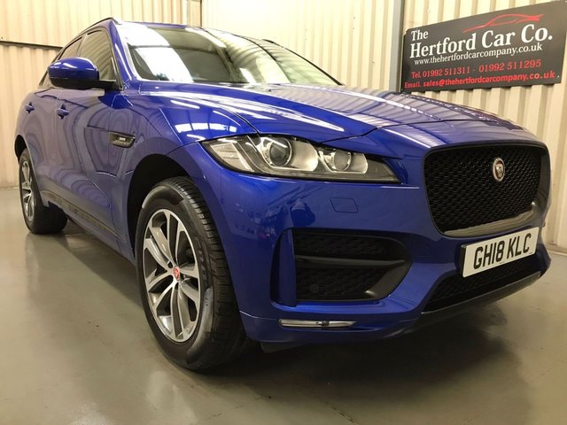 2018 18 Jaguar F-Pace 2.0 R-SPORT AWD 5d 178 BHP