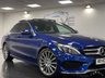 USED 2017 17 MERCEDES-BENZ C CLASS 2.1 C 220 D AMG LINE PREMIUM 4d 170 BHP PAN ROOF, REVERSE CAMERA, NAV!