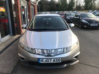USED 2007 07 HONDA CIVIC 1.8 I-VTEC TYPE-S 3d 139 BHP PART EXCHANE TO CLEAR