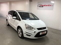 USED 2014 14 FORD S-MAX 2.0 TITANIUM TDCI 5d 161 BHP * PAN ROOF * CLIMATE * 7 SEATS * 17 INCH ALLOYS *
