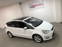 USED 2014 14 FORD S-MAX 2.0 TITANIUM TDCI 5d 161 BHP * PAN ROOF * CLIMATE * 7 SEATS * 17 INCH ALLOYS *