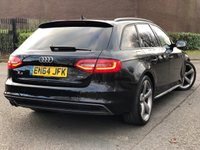 USED 2015 64 AUDI A4 2.0 AVANT TDI BLACK EDITION 5d 148 BHP 
