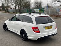 USED 2013 13 MERCEDES-BENZ C CLASS 2.1 C220 CDI BLUEEFFICIENCY AMG SPORT 5d 168 BHP 