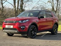 USED 2016 16 LAND ROVER DISCOVERY SPORT 2.0 TD4 SE TECH 5d 180 BHP 7 SEATER AWD Black Pack 20" Black Alloys