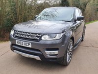 USED 2014 63 LAND ROVER RANGE ROVER SPORT 3.0 SDV6 HSE 5d 288 BHP ZERO DEPOSIT FINANCE AVAILABLE