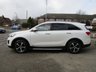 USED 2015 65 KIA SORENTO 2.2 CRDI KX-3 ISG 5d 197 BHP Finished in CLEAR WHITE METALLIC with contrasting BLACK LEATHER trim. This car comes with the balance of Kia 7 year warranty and with FSH. The Kia Sorento is one of the best 7 Seater, 4x4, MPV's on the market today, It offers striking looks and makes an ideal family and towing SUV with great specification. Features include, Pan Roof, Sat Nav, Heated Steering wheel, Cameras, Auto Parking Side Steps and more. KIA Serviced at 10237 miles, 23494 miles, 34308 miles 54850 miles and at 66978 miles