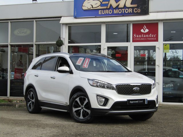2015 65 Kia Sorento 2.2 CRDI KX-3 ISG 5d 197 BHP