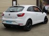 USED 2016 66 SEAT IBIZA 1.2 TSI SE TECHNOLOGY 3d 89 BHP Finished in GLACIER  White with contrasting GREY TRIM SPORTS SEATS. This great looking hatch has sharp handling, well built and comfortable interior. SEAT has a strong track record when it comes to building quality hatchbacks and this is one of the best on sale today. features include, Sat Nav, &pound;30 Road Tax, DAB Radio, B/Tooth, Black Alloys and much more. Dealer serviced at 1251 miles, 21290 miles, 30463 miles, 36428 miles and at 40338 miles on 26/11/2021.