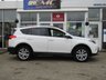 USED 2014 14 TOYOTA RAV4 2.2 D-4D INVINCIBLE 5d 150 BHP Finished in PURE WHITE with Heated Leather trim. This Rav4 is a roomy family car with a spacious and well laid out interior. It also has plenty of high spec and with its adjustable rear seats makes it very versitile. Features include SAT NAV, DAB Radio, B/Tooth, Power rear Boot, Rear View Camera,18" Alloys, Front and rear parking sensors, Tow Bar and more. Dealer serviced at 763 miles, 2029 miles, 6309 miles, 10066 miles, 18544 miles(Toyota Dealer health check) and on arrival at 20790 miles.