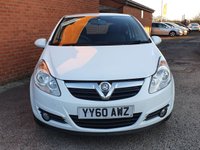 USED 2010 60 VAUXHALL CORSA 1.0 ENERGY ECOFLEX 3d 64 BHP LOW INSURANCE GROUP - &pound;30 ROAD TAX