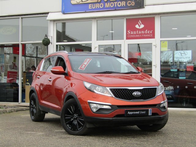 2015 15 Kia Sportage 2.0 CRDI KX-3 5d 134 BHP