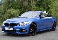 USED 2014 64 BMW 4 SERIES 2.0 420D M SPORT 2d 181 BHP PROFESSIONAL NAV! HEATED SEATS! BT AUDIO! DAB! CRUISE!