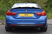 USED 2014 64 BMW 4 SERIES 2.0 420D M SPORT 2d 181 BHP PROFESSIONAL NAV! HEATED SEATS! BT AUDIO! DAB! CRUISE!