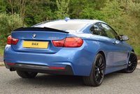 USED 2014 64 BMW 4 SERIES 2.0 420D M SPORT 2d 181 BHP PROFESSIONAL NAV! HEATED SEATS! BT AUDIO! DAB! CRUISE!