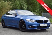 USED 2014 64 BMW 4 SERIES 2.0 420D M SPORT 2d 181 BHP PROFESSIONAL NAV! HEATED SEATS! BT AUDIO! DAB! CRUISE!