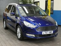 USED 2017 67 FORD GALAXY 2.0 TITANIUM X TDCI 5d 148 BHP SAT NAV SUNROOF LEATHER