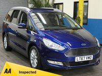 USED 2017 67 FORD GALAXY 2.0 TITANIUM X TDCI 5d 148 BHP SAT NAV SUNROOF LEATHER