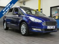 USED 2017 67 FORD GALAXY 2.0 TITANIUM X TDCI 5d 148 BHP SAT NAV SUNROOF LEATHER