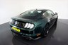USED 2019 69 FORD MUSTANG 5.0 BULLITT 2d 453 BHP-FANTASTIC EXAMPLE-1 OWNER FROM NEW-LOW MILEAGE FINISHED IN HIGHLAND GREEN-DAB RADIO-AIRCON-PUSH BUTTON START-BLUETOOTH-SATNAV-REVERSE PARKING CAMERA-BLACK LEATHER RECARO SEATS-CRUISE CONTROL-NUMBERED L0902-ELECTRIC FOLDING MIRRORS-MFSW-6 SPEED MANUAL-BULLITT WHITE SPHERICAL GEAR SELECTOR-APPLE CAR PLAY-19 INCH BULLITT DESIGN 5 SPOKE ALLOY WHEELS IN BLACK WITH RED BRAKE CALIPERS-HEATED STEERING WHEEL-A MUST SEE CAR 
