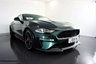 USED 2019 69 FORD MUSTANG 5.0 BULLITT 2d 453 BHP-FANTASTIC EXAMPLE-1 OWNER FROM NEW-LOW MILEAGE FINISHED IN HIGHLAND GREEN-DAB RADIO-AIRCON-PUSH BUTTON START-BLUETOOTH-SATNAV-REVERSE PARKING CAMERA-BLACK LEATHER RECARO SEATS-CRUISE CONTROL-NUMBERED L0902-ELECTRIC FOLDING MIRRORS-MFSW-6 SPEED MANUAL-BULLITT WHITE SPHERICAL GEAR SELECTOR-APPLE CAR PLAY-19 INCH BULLITT DESIGN 5 SPOKE ALLOY WHEELS IN BLACK WITH RED BRAKE CALIPERS-HEATED STEERING WHEEL-A MUST SEE CAR 
