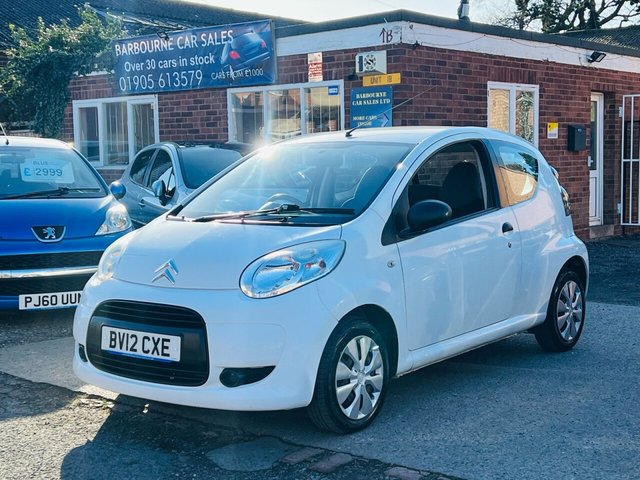 2012 12 Citroen C1 1.0L VTR PLUS 3d 68 BHP