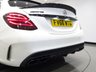 USED 2017 66 MERCEDES-BENZ C-CLASS C63 4.0 V8 BITURBO (510 PS) AMG S (PREMIUM) SpdS MCT ( ULEZ - EURO 6 ) (S/S) 4DR + NAV + PAN ROOF + E/M/HEATED 2 TONE RED / BLACK LEATHER PERFORMANCE SEATS + DESIGNO DIAMOND WHITE PAINTWORK + CARBON INTERIOR + HEAD UP + KEYLESS PANROOF+PERFORMANCE EXHAUST / SEATS+NAV+HEAD UP+CAM