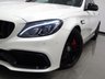 USED 2017 66 MERCEDES-BENZ C-CLASS C63 4.0 V8 BITURBO (510 PS) AMG S (PREMIUM) SpdS MCT ( ULEZ - EURO 6 ) (S/S) 4DR + NAV + PAN ROOF + E/M/HEATED 2 TONE RED / BLACK LEATHER PERFORMANCE SEATS + DESIGNO DIAMOND WHITE PAINTWORK + CARBON INTERIOR + HEAD UP + KEYLESS PANROOF+PERFORMANCE EXHAUST / SEATS+NAV+HEAD UP+CAM