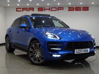 USED 2017 17 PORSCHE MACAN 3.6T (440 PS) TURBO PERFORMANCE PDK 4WD ( EURO 6 ) (S/S) 5DR + �&pound;24K EXTRAS + NAV + PAN ROOF + BURMESTER + E/M/HEATED 18 WAY ADAPTIVE LEATHERS + BLINDS + CARBON + CRUISE + M/MEDIA + PDLS PLUS LIGHTS + R/CAMERA + F-R PARK + PRIVACY + SPORTS EXHAUST + AIR SUSPENSION + 21 S + E/BOOT PANROOF+21 S+PDLS PLUS+R/CAM+LEATHER+CARBON+BURMESTER
