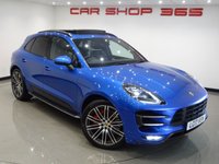 USED 2017 17 PORSCHE MACAN 3.6T (440 PS) TURBO PERFORMANCE PDK 4WD ( EURO 6 ) (S/S) 5DR + �&pound;24K EXTRAS + NAV + PAN ROOF + BURMESTER + E/M/HEATED 18 WAY ADAPTIVE LEATHERS + BLINDS + CARBON + CRUISE + M/MEDIA + PDLS PLUS LIGHTS + R/CAMERA + F-R PARK + PRIVACY + SPORTS EXHAUST + AIR SUSPENSION + 21 S + E/BOOT PANROOF+21 S+PDLS PLUS+R/CAM+LEATHER+CARBON+BURMESTER