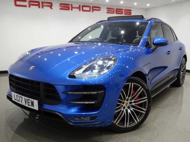 2017 17 Porsche Macan 3.6T (440 PS) TURBO PERFORMANCE PDK 4WD ( EURO 6 ) (S/S) 5DR + £24K EXTRAS + NAV + PAN ROOF + BURMESTER + E/M/HEATED 18 WAY ADAPTIVE LEATHERS + BLINDS + CARBON + CRUISE + M/MEDIA + PDLS PLUS LIGHTS + R/CAMERA + F-R PARK + PRIVACY + SPORTS EXHAUST + AIR SUSPENSION + 21 S + E/BOOT