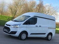 USED 2014 64 FORD TRANSIT CUSTOM 2.2 290 TREND LR P/V 99 BHP MOST SERVICE HISTORY !! 2 KEYS