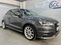 USED 2015 15 AUDI A1 1.4 TFSI S LINE 3d 123 BHP &pound;30 tax, Daytona Grey, S Line