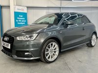 USED 2015 15 AUDI A1 1.4 TFSI S LINE 3d 123 BHP &pound;30 tax, Daytona Grey, S Line