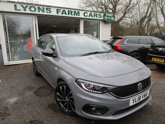 2018 18 Fiat Tipo 1.4 T-JET S DESIGN 5d 120 BHP