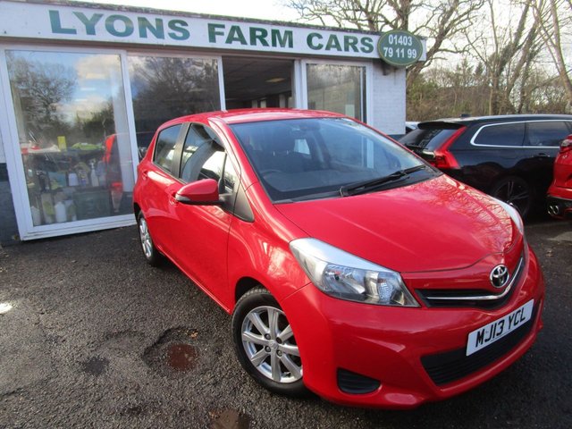 2013 13 Toyota Yaris 1.3 VVT-I TR 5d 98 BHP