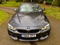 USED 2018 18 BMW 4 SERIES 2.0 420I M SPORT 2d AUTO 181 BHP ONLY 37,700 MILES//HEATED BLACK LEATHER//FULL SPLIT/FOLD REAR SEATS//FRONT AND REAR PARK SENSORS//X4 NEW TYRES + FULL SERVICE RECENTLY DONE  181 BHP ONLY 37,700 MILES//HEATED BLACK LEATHER//FULL SPLIT/FOLD REAR SEATS//FRONT AND REAR PARK SENSORS//X4 NEW TYRES + FULL SERVICE JUST DONE
