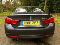 USED 2018 18 BMW 4 SERIES 2.0 420I M SPORT 2d AUTO 181 BHP ONLY 37,700 MILES//HEATED BLACK LEATHER//FULL SPLIT/FOLD REAR SEATS//FRONT AND REAR PARK SENSORS//X4 NEW TYRES + FULL SERVICE RECENTLY DONE  181 BHP ONLY 37,700 MILES//HEATED BLACK LEATHER//FULL SPLIT/FOLD REAR SEATS//FRONT AND REAR PARK SENSORS//X4 NEW TYRES + FULL SERVICE JUST DONE