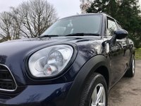 USED 2014 64 MINI COUNTRYMAN 1.6 ONE 5d 98 BHP Low Mileage And Full Service History Countryman With A Huge Specification !