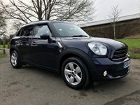 USED 2014 64 MINI COUNTRYMAN 1.6 ONE 5d 98 BHP Low Mileage And Full Service History Countryman With A Huge Specification !