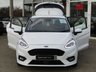 USED 2020 69 FORD FIESTA 1.0 ST-LINE EDITION 5d 94 BHP Finished in Frozen White with contrasting GREY Sports Cloth interior trim. This Fiesta is a small family 5 door car that you can really enjoy driving. Economical and cheap to run, stylish to look at and some great features. Specification includes, Sat Nav, B/Tooth, DAB Radio, Rear Park Sensors, Cruise control, Alloys, Air Con and much more, makes this a must for the first time driver or small family. Dealer Serviced at 53 miles and at 20498 miles.